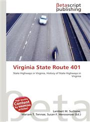 Virginia State Route 401,613446130X,9786134461306