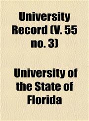 University Record (V. 55 no. 3),1153427869,9781153427869