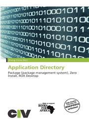 Application Directory,6200280711,9786200280718