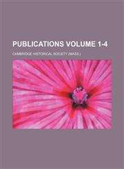 Publications Volume 1-4,1152587137,9781152587137