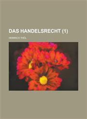 Das Handelsrecht (1),1234637839,9781234637835