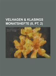 Velhagen & Klasings Monatshefte (8, PT. 2 ),1153483920,9781153483926