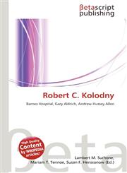 Robert C. Kolodny,6132385649,9786132385642