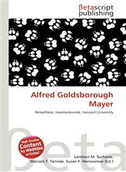 Alfred Goldsborough Mayer,6134812676,9786134812672