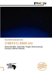(188721) 2005 UU,613873632X,9786138736325