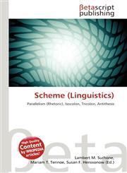 Scheme (Linguistics),6133160055,9786133160057
