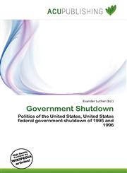 Government Shutdown,6136682729,9786136682723