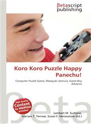 Koro Koro Puzzle Happy Panechu!,6134478709,9786134478700