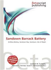 Sandown Barrack Battery,6136210061,9786136210063