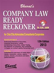 Company Law Ready Reckoner 12th Edition,817737222X,9788177372229