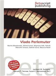 Vlado Perlemuter,6132272127,9786132272126