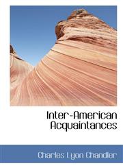 Inter-American Acquaintances,1110483864,9781110483860