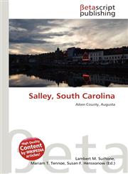Salley, South Carolina,6134849006,9786134849005