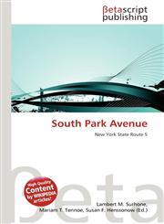 South Park Avenue,613516130X,9786135161304