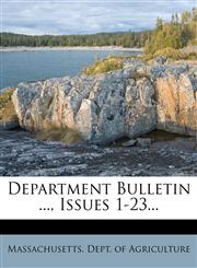 Department Bulletin ..., Issues 1-23...,1247732053,9781247732053