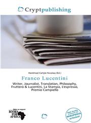 Franco Lucentini,6137234398,9786137234396