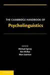 The Cambridge Handbook of Psycholinguistics 1st Edition,0521677920,9780521677929