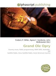 Grand OLE Opry,6130254644,9786130254643