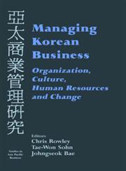 Managing Korean Business,0714652393,9780714652399