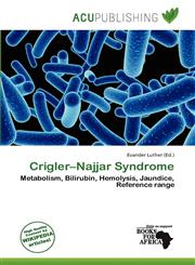 Crigler-Najjar Syndrome,6200768021,9786200768025