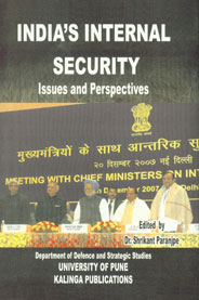 India's Internal Security Issues and Perspectives,8187644842,9788187644842