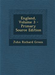 England, Volume 3 - Primary Source Edition,1295166755,9781295166756