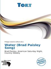 Water (Brad Paisley Song),6137953742,9786137953747