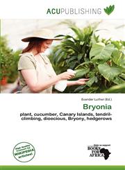 Bryonia,6135830813,9786135830811