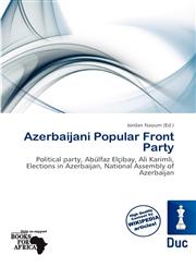 Azerbaijani Popular Front Party,6137756815,9786137756812