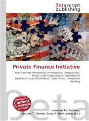 Private Finance Initiative,6130305915,9786130305918
