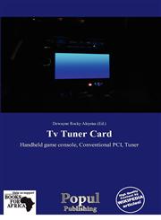 Tv Tuner Card,6139327741,9786139327744