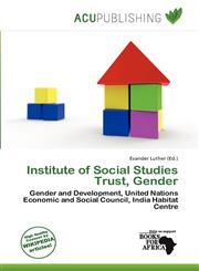 Institute of Social Studies Trust, Gender,6139719879,9786139719877