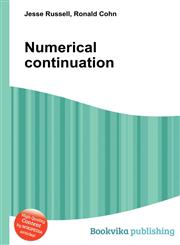 Numerical Continuation,5511123617,9785511123615