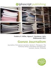 Gonzo Journalism,6131644020,9786131644023