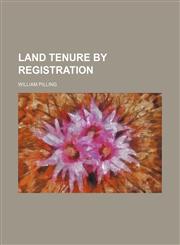Land Tenure by Registration,1150675047,9781150675041