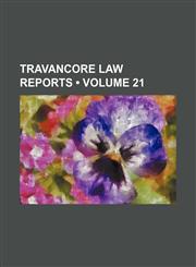 Travancore Law Reports (Volume 21),1154217361,9781154217360