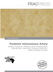 Posterior Interosseous Artery,6200459673,9786200459671