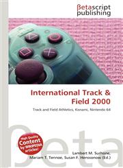 International Track & Field 2000,6134808636,9786134808637