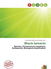 Black tamarin,6136562111,9786136562117