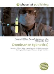 Dominance (genetics),6130271050,9786130271053