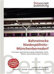 Bahnstrecke Niederpöllnitz-Münchenbernsdorf,6135097822,9786135097825