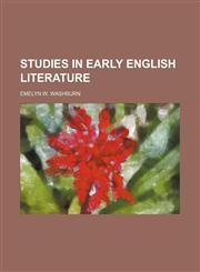 Studies in Early English Literature,1150707054,9781150707056