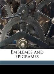 Emblemes and epigrames,1177486032,9781177486033