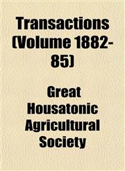 Transactions (Volume 1882-85),1153182769,9781153182768