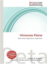 Vincenzo Florio,613513731X,9786135137316