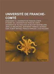 Université de Franche-Comté Enseignant à l'Université de Franche-Comté, Étudiant de l'université de Franche-Comté,021778500X,9780217785006