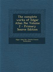 Complete Works of Edgar Allan Poe Volume 2,1289807752,9781289807757