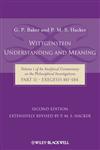 Wittgenstein: Understanding And Meaning: Volume 1 of an Analytical Commentary on the Philosophical Investigations, Part II: Exegesis §§1-184,1405199253,9781405199254