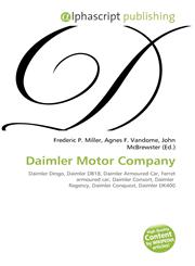 Daimler Motor Company,6130816952,9786130816957