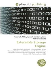 Extensible Storage Engine,6130264372,9786130264376